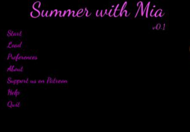 Summer with Mia Game Walkthrough Free Download Full Version